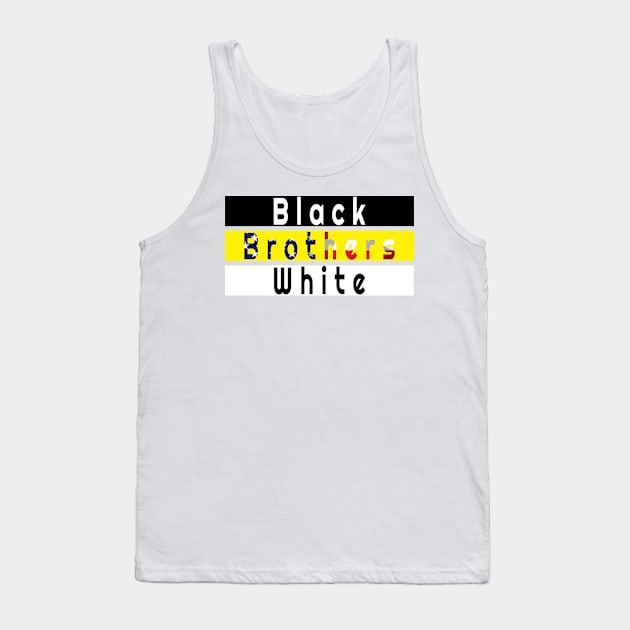 black white brothers Tank Top by Arimasstore